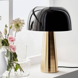 Markslöjd Bianca table lamp, bronze/black
