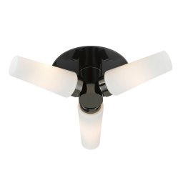 Markslöjd Brastad bathroom ceiling light, black