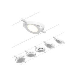 Paulmann Wire RoundMac cable system, 5-bulb white