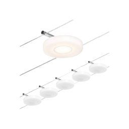 Paulmann Wire DiscLED LED cable lighting system, 5-bulb
