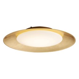 BANKAMP Cover LED ceiling light Ø 41 cm gold leaf
