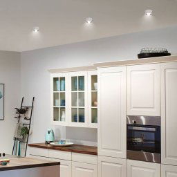 Paulmann Gil LED recessed lights, white/black 3x