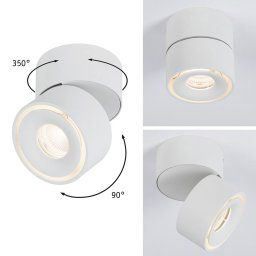 Paulmann Spircle LED downlight matt white
