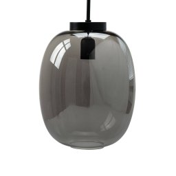 Dyberg Larsen DL39 pendant Ø 25cm smoky grey/black