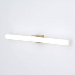ORION Visagist LED mirror light, antique brass mount