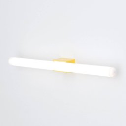 ORION Visagist LED mirror light, brass mount