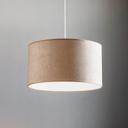 Duolla Bristol pendant light, woven pattern, beige