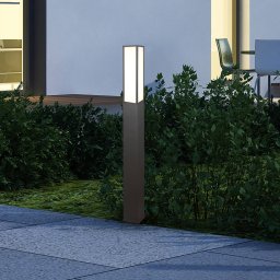 Trio Lighting LED path light Fuerte, anthracite, aluminium, IP54