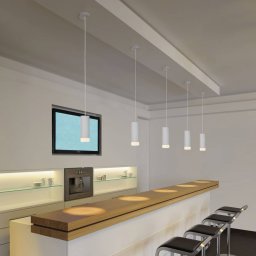 SLV Astina pendant light, matt white