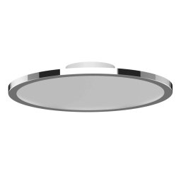 LIGHTME LED ceiling light Aqua Ø30.2cm chrome
