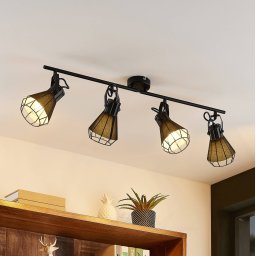 Lindby Yusei spotlight, four-bulb