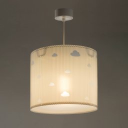 Dalber Children's hanging light Sweet Dreams, grey, clouds