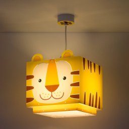 Dalber Children's hanging light Little Tiger, 1-bulb