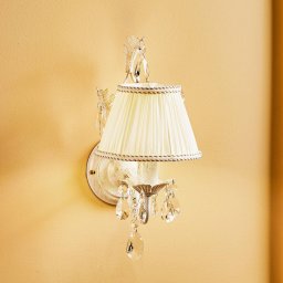 ONLI Karen wall light, 1-bulb, ivory