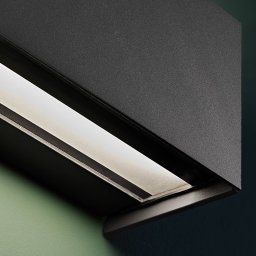 LEDS-C4 Afrodita Infinite wall lamp anthracite