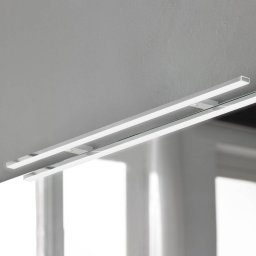 Ebir Esther 2 LED mirror light, chrome, width 80 cm