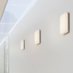 BEGA RZB HB 506 LED ceiling lamp CCT Switch, 21x21cm 15W