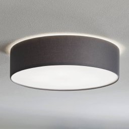 TK Lighting Rondo ceiling light, grey, Ø 50 cm
