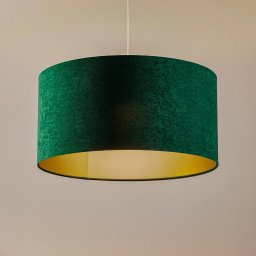 Maco Design Salina pendant light, green/gold, Ø 60cm