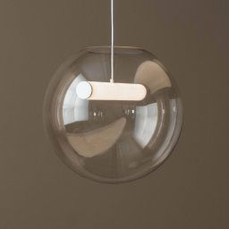 Northern Reveal hanging light smoked glass Ø 45 cm