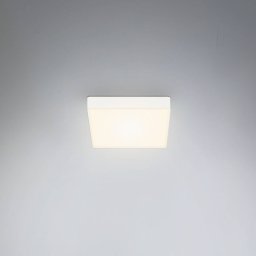 Briloner Flame LED ceiling light, 15.7 x 15.7 cm, white