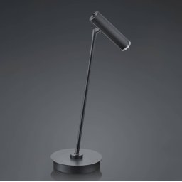 HELL Tom LED table lamp, dimmable, black