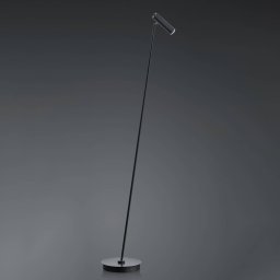 HELL Tom LED floor lamp, dimmable, black