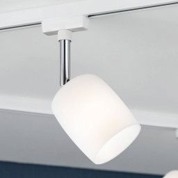Paulmann URail Blossom spot white, satin glass