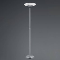 HELL Findus LED floor lamp, 1-bulb, nickel