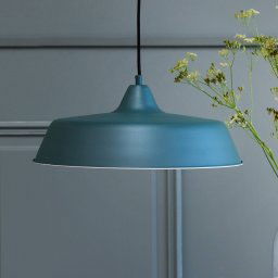 Dyberg Larsen Raw hanging lamp, dark green