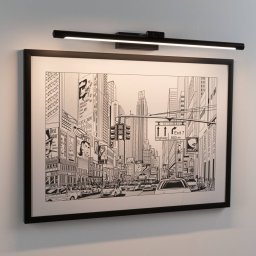 Paulmann Mingo LED picture light 61.5 cm black