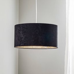 Maco Design Salina pendant light in black with latex print