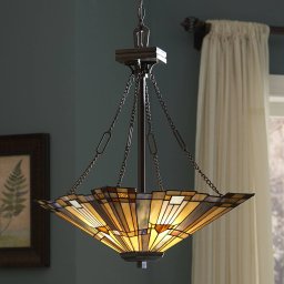 QUOIZEL Enchanting hanging lamp Inglenook