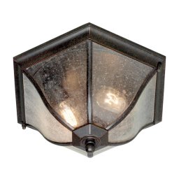 Elstead Bronze-coloured outdoor ceiling lamp New England