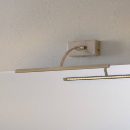 Freelight Matisse LED wall light, width 45 cm, silver