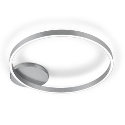 Knapstein Anel 60 LED ceiling light, matt nickel, up/down