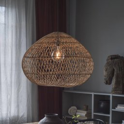 PR Home Karen hanging light rattan shade Ø 50 cm