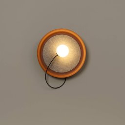 Milan Iluminación Milan Wire wall light Ø 38 cm copper metallic