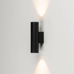 Milan Iluminación Milan Haul LED wall light up and down black