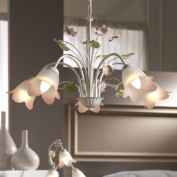 ONLI Botton Florentine style pendant light, 5-bulb