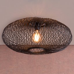 GOOD & MOJO Cango ceiling light, ellipse, black