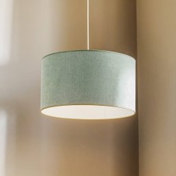 Duolla Pastel Roller pendant light in mint green