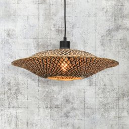 GOOD & MOJO Bali pendant light made of bamboo, Ø 44 cm