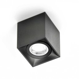 Milan Iluminación Milan Dau Spot ceiling light in cube shape black