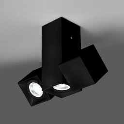 Milan Iluminación Milan Dau Spot ceiling light three-bulb black