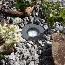 EVN Talpa recessed floor light, round