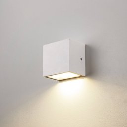SLV Sitra Single LED outdoor wall light down, white