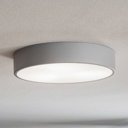 TEMAR LIGHTING Cleo 400 ceiling lamp, Ø 40 cm, grey