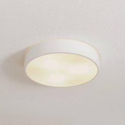 TEMAR LIGHTING Cleo 400 ceiling light, IP54, Ø 40 cm, white