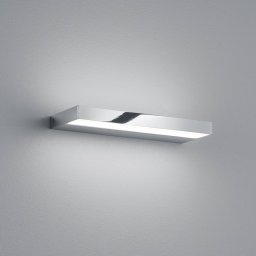Helestra Slate LED wall light, chrome, 30 cm